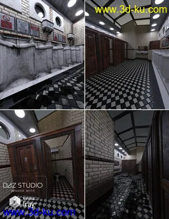 3D打印模型Victorian Public Toilets的图片