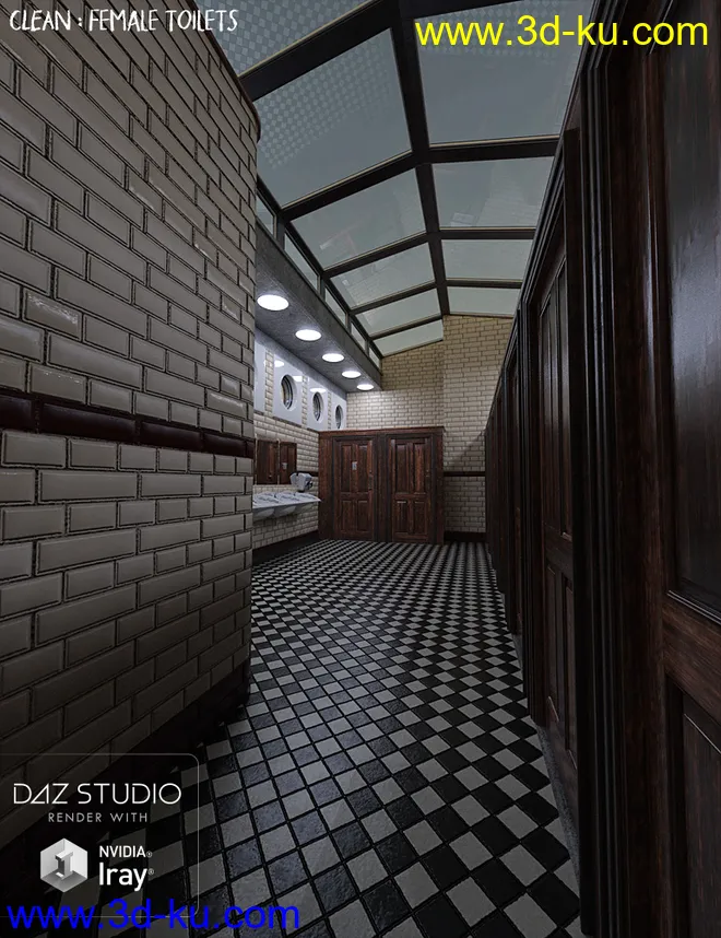 Victorian Public Toilets模型的图片2