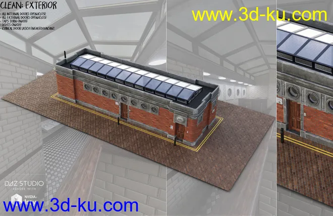 Victorian Public Toilets模型的图片10