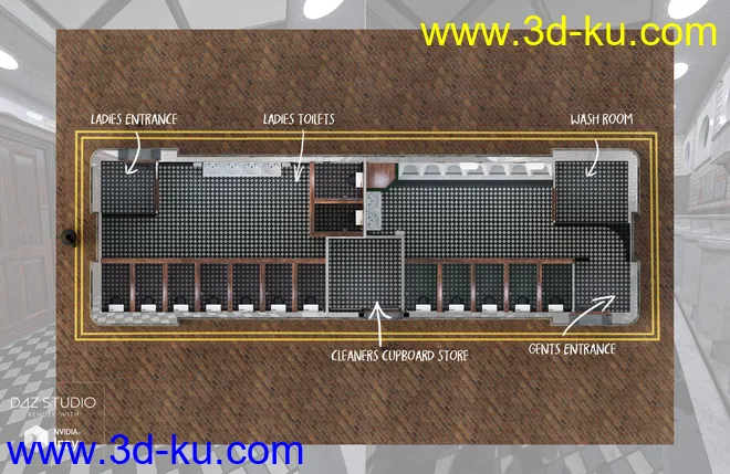 Victorian Public Toilets模型的图片11