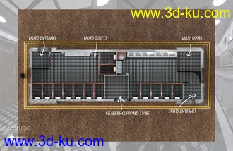 3D打印模型Victorian Public Toilets的图片