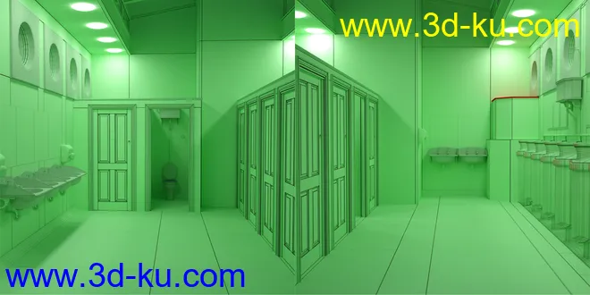 Victorian Public Toilets模型的图片19