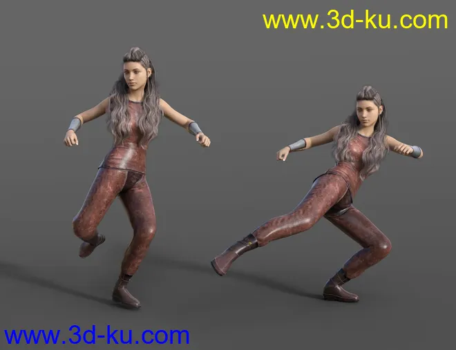 Viking Animations for Genesis 8模型的图片3