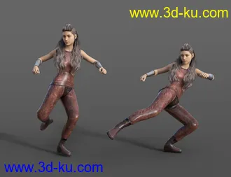 3D打印模型Viking Animations for Genesis 8的图片