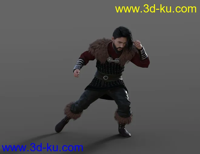 Viking Animations for Genesis 8模型的图片5