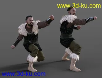 3D打印模型Viking Animations for Genesis 8的图片