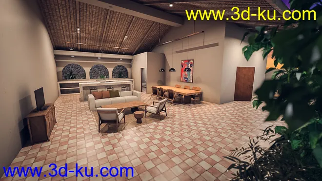 Villa Bali模型的图片2