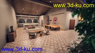 3D打印模型Villa Bali的图片