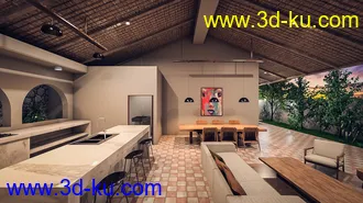 3D打印模型Villa Bali的图片