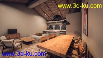 3D打印模型Villa Bali的图片