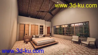 3D打印模型Villa Bali的图片