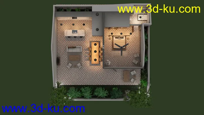 Villa Bali模型的图片12