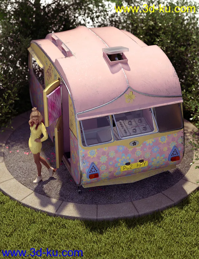 Vintage Caravan模型的图片1