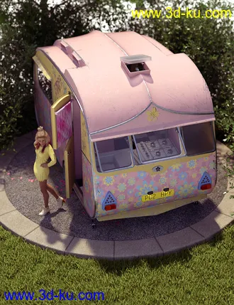 3D打印模型Vintage Caravan的图片