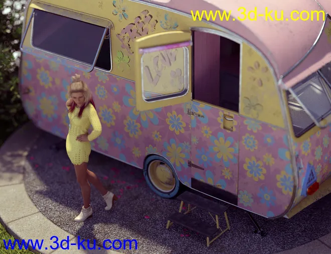 Vintage Caravan模型的图片3