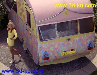 3D打印模型Vintage Caravan的图片