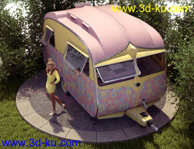 Vintage Caravan模型的图片6