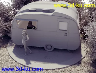 3D打印模型Vintage Caravan的图片