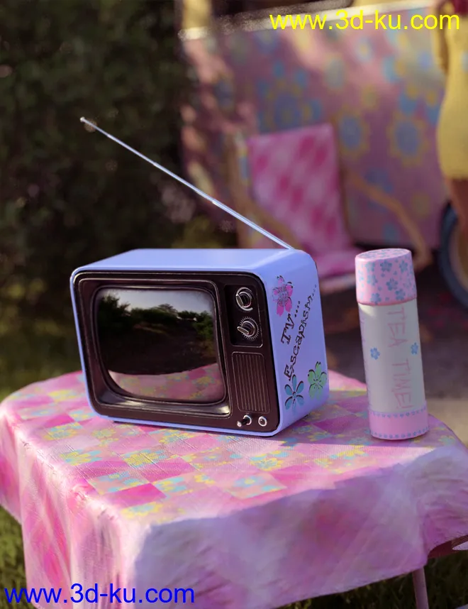 Vintage Caravan Props模型的图片2