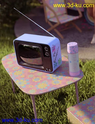 3D打印模型Vintage Caravan Props的图片