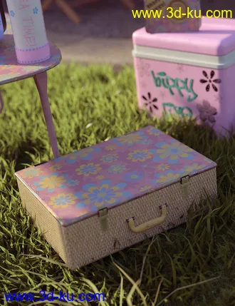 3D打印模型Vintage Caravan Props的图片