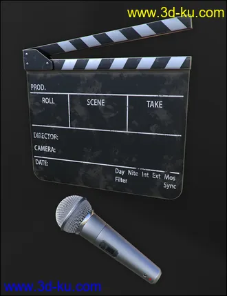 3D打印模型Vintage Film Props的图片