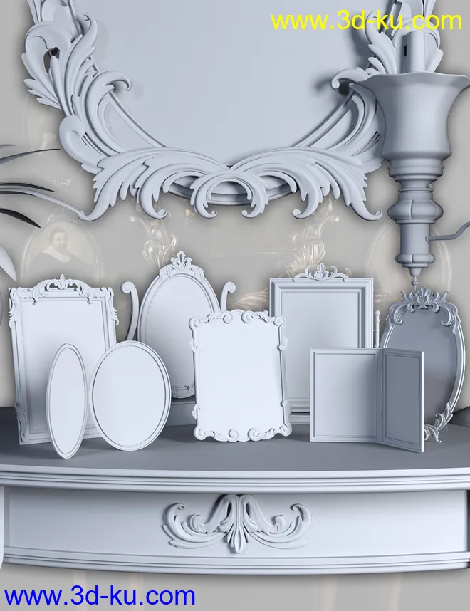 Vintage Frames模型的图片2