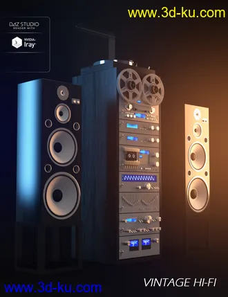 3D打印模型Vintage HI-FI的图片