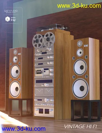 3D打印模型Vintage HI-FI的图片