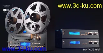 3D打印模型Vintage HI-FI的图片