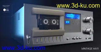 3D打印模型Vintage HI-FI的图片