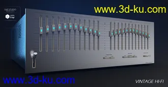 3D打印模型Vintage HI-FI的图片