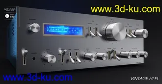 3D打印模型Vintage HI-FI的图片