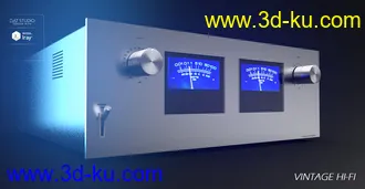 3D打印模型Vintage HI-FI的图片