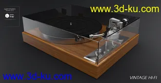 3D打印模型Vintage HI-FI的图片