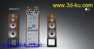3D打印模型Vintage HI-FI的图片