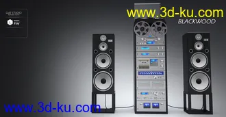 3D打印模型Vintage HI-FI的图片