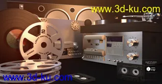 3D打印模型Vintage HI-FI的图片