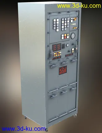 3D打印模型Vintage Server Props的图片