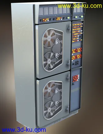 3D打印模型Vintage Server Props的图片