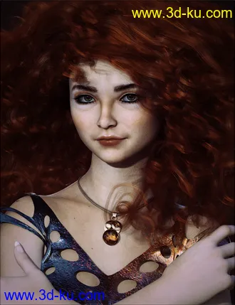 3D打印模型VYK Baylee for Genesis 8 Female的图片