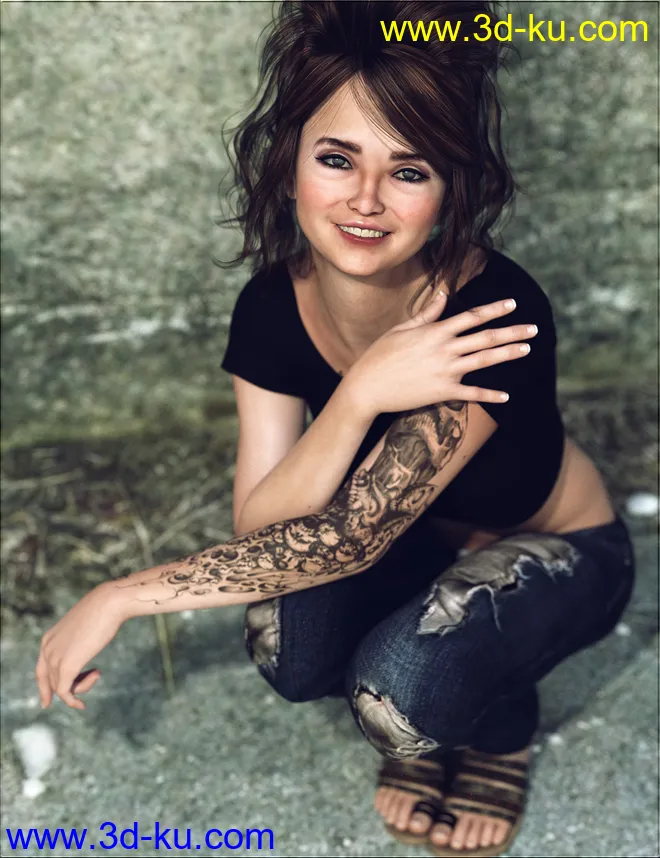 VYK Baylee for Genesis 8 Female模型的图片4
