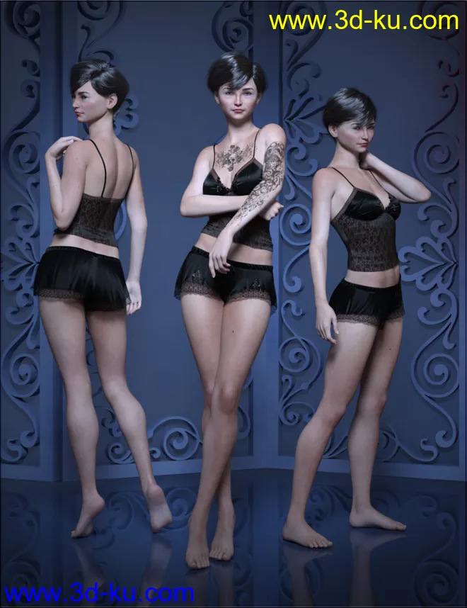 VYK Baylee for Genesis 8 Female模型的图片5