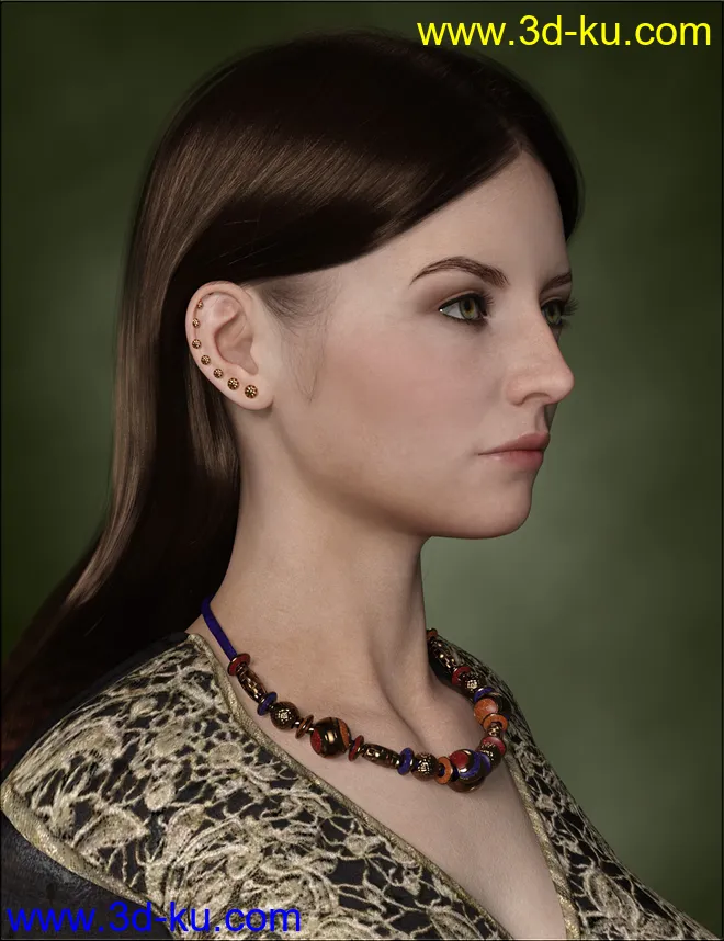 VYK Caroline for Genesis 8 Female模型的图片4
