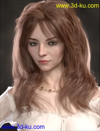 3D打印模型VYK Caroline for Genesis 8 Female的图片