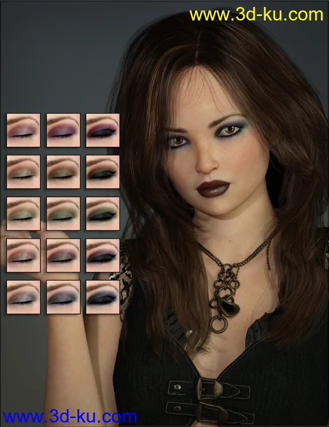 VYK Chloe for Genesis 8 Female and Victoria 8模型的图片3