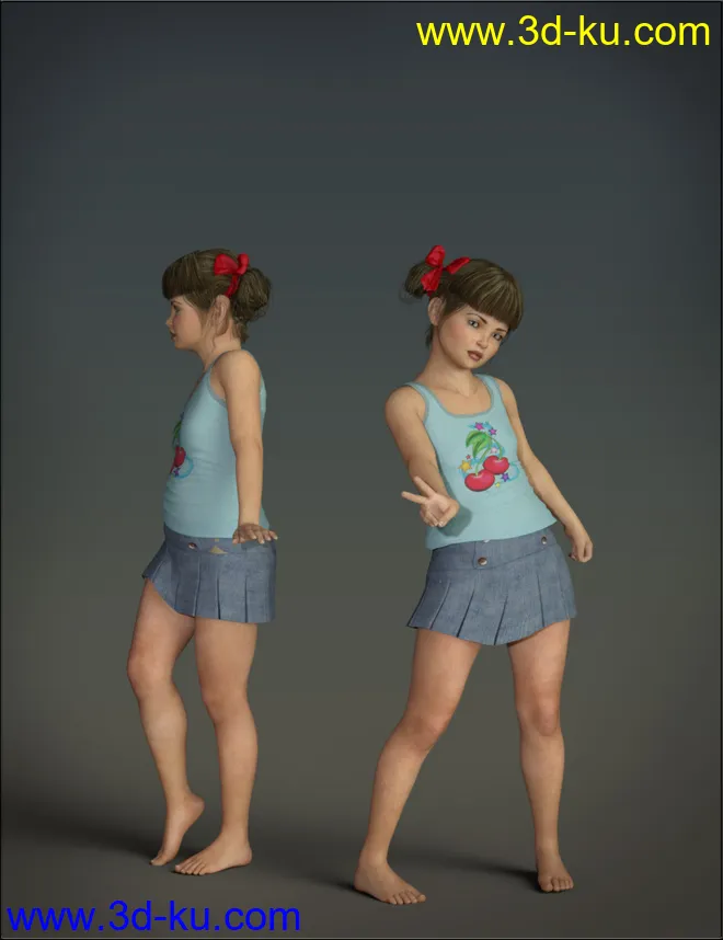 VYK Chloe for Genesis 8 Female and Victoria 8模型的图片5