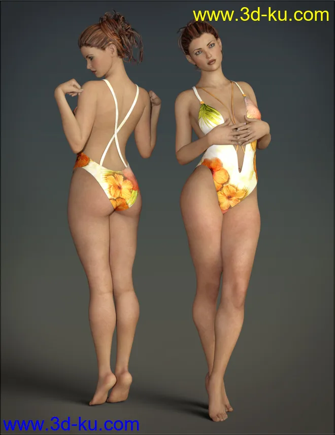 VYK Chloe for Genesis 8 Female and Victoria 8模型的图片7