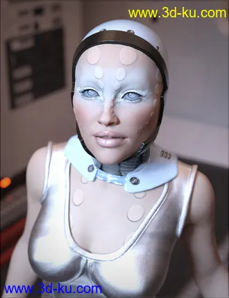 3D打印模型VYK Thrace 2.0 HD for Genesis 8 Female的图片