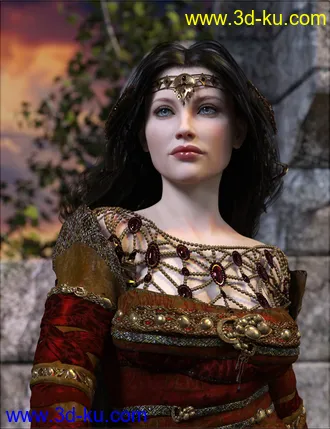 3D打印模型VYK Thrace 2.0 HD for Genesis 8 Female的图片